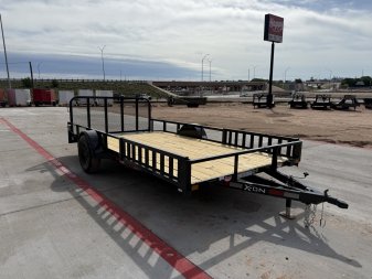New 2025 X-On 83"x14' Single Axle Utility Trailer - U3