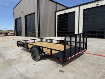 New 2025 X-On 83"x14' Single Axle Utility Trailer - U3