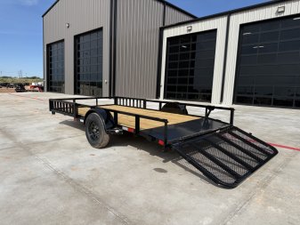 New 2025 X-On 83"x14' Single Axle Utility Trailer - U3