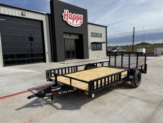 New 2025 X-On 83"x14' Single Axle Utility Trailer - U3