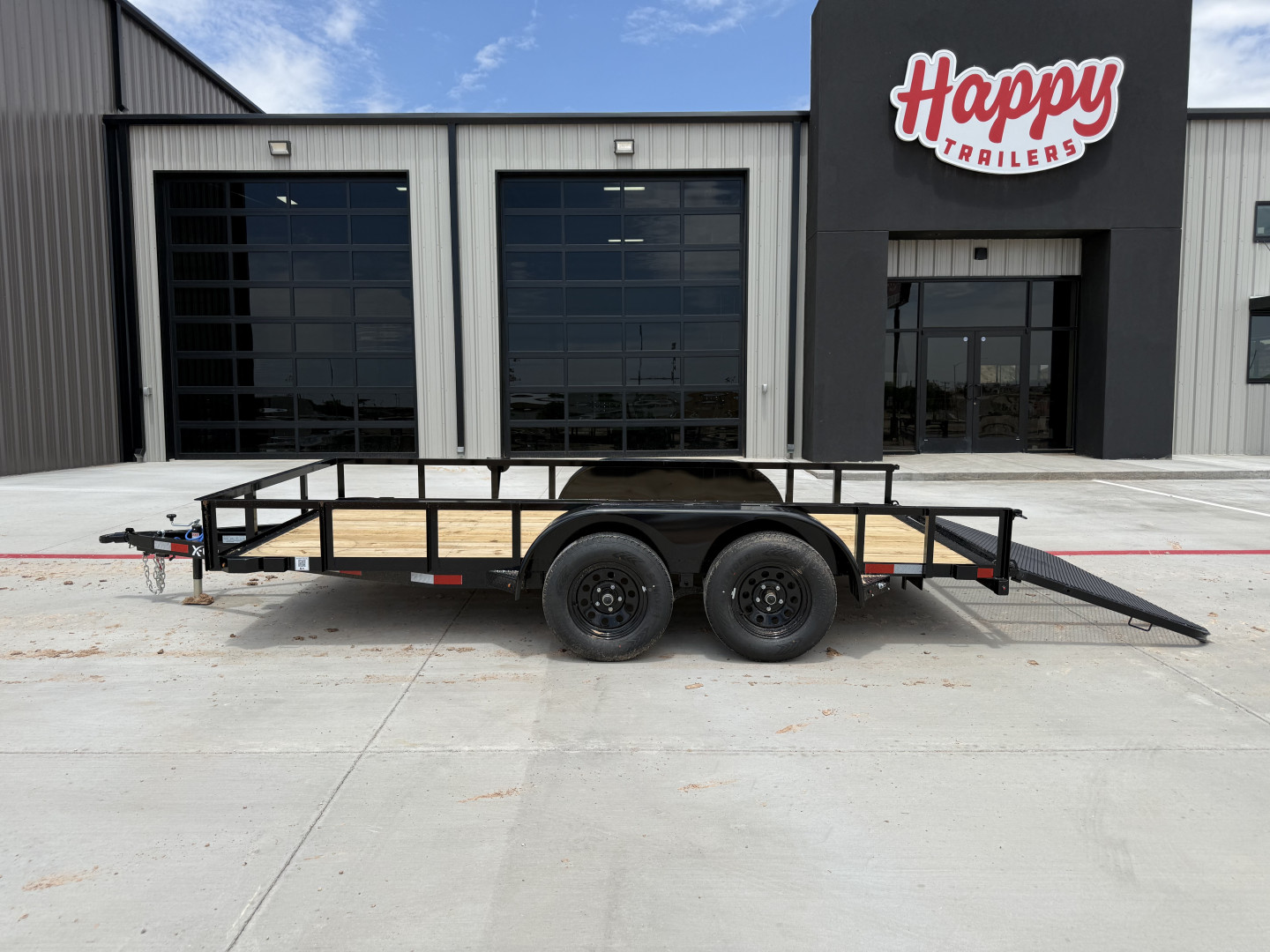 New 2025 X-On 83"x14' Tandem Axle Utility Trailer - U6