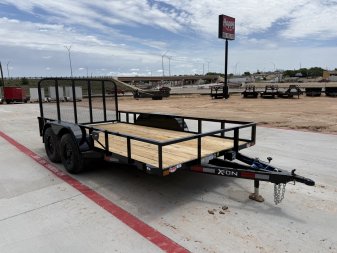 New 2025 X-On 83"x14' Tandem Axle Utility Trailer - U6