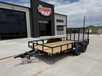 New 2025 X-On 83"x14' Tandem Axle Utility Trailer - U6