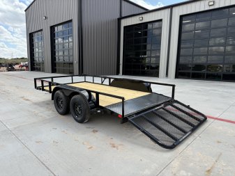 New 2025 X-On 83"x14' Tandem Axle Utility Trailer - U6