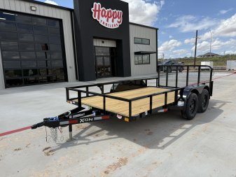 New 2025 X-On 83"x14' Tandem Axle Utility Trailer - U6
