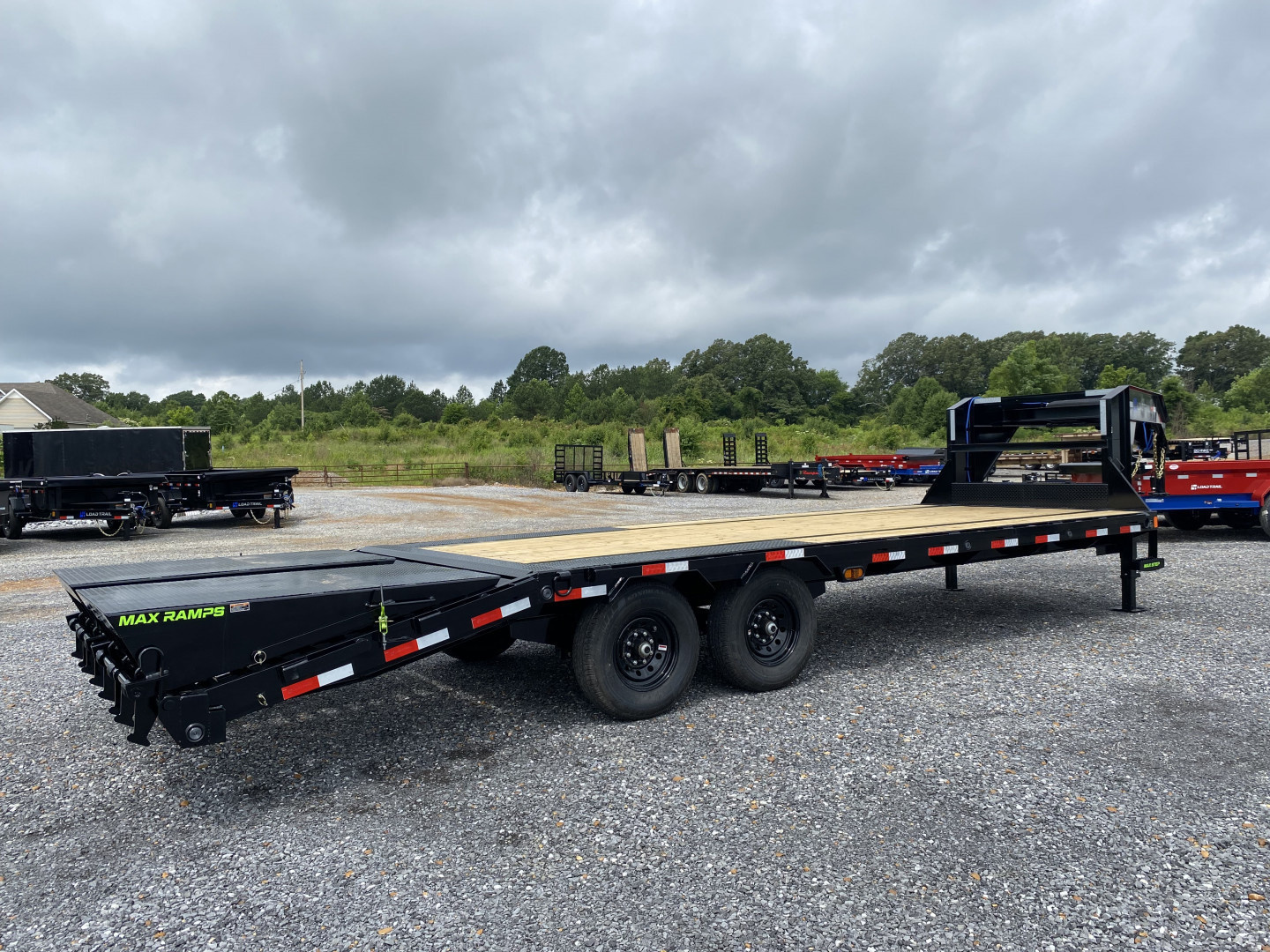 New 2025 Load Trail Gooseneck Trailer | 102" x 25' 14K GVWR