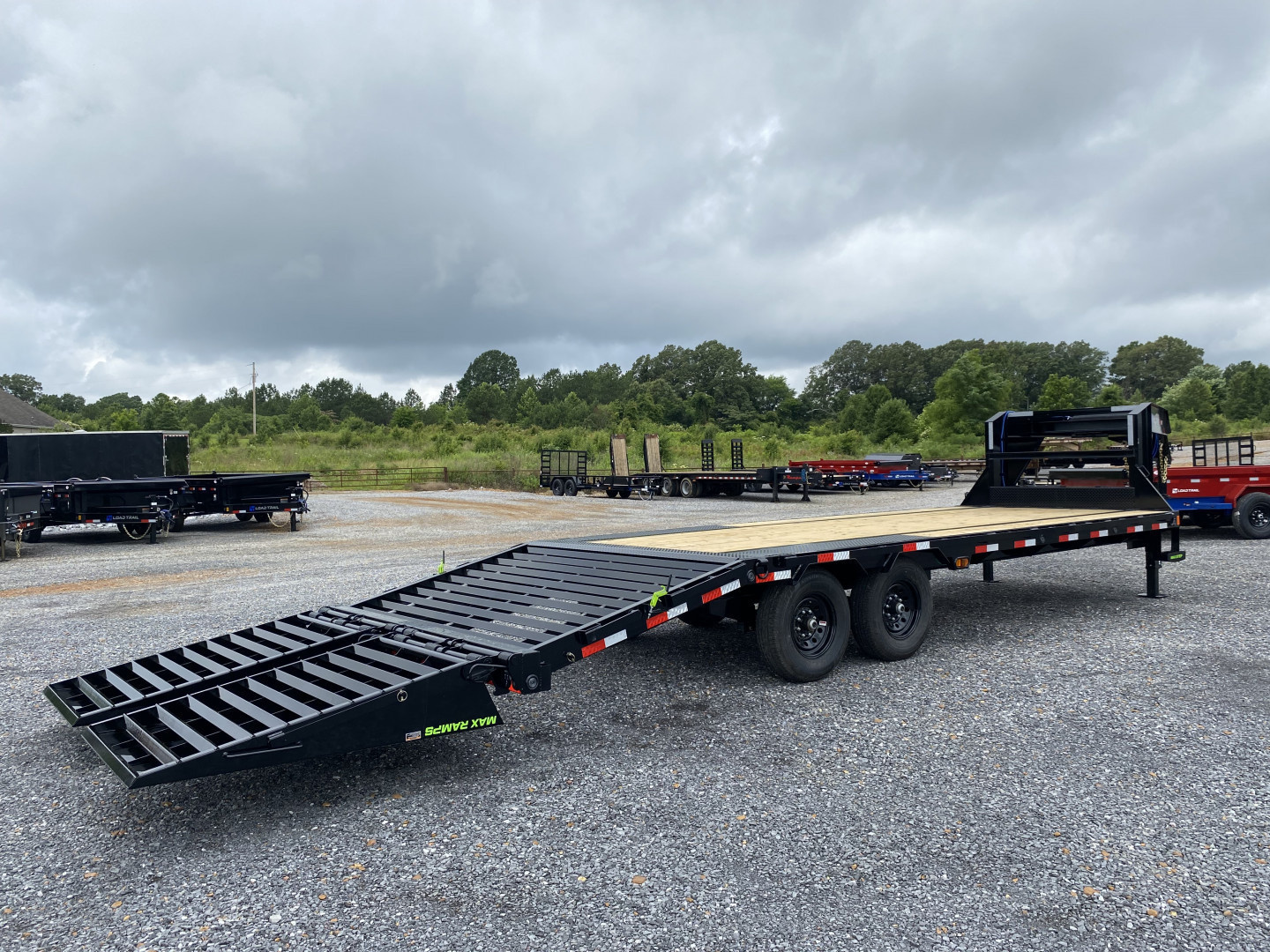 New 2025 Load Trail Gooseneck Trailer | 102" x 25' 14K GVWR