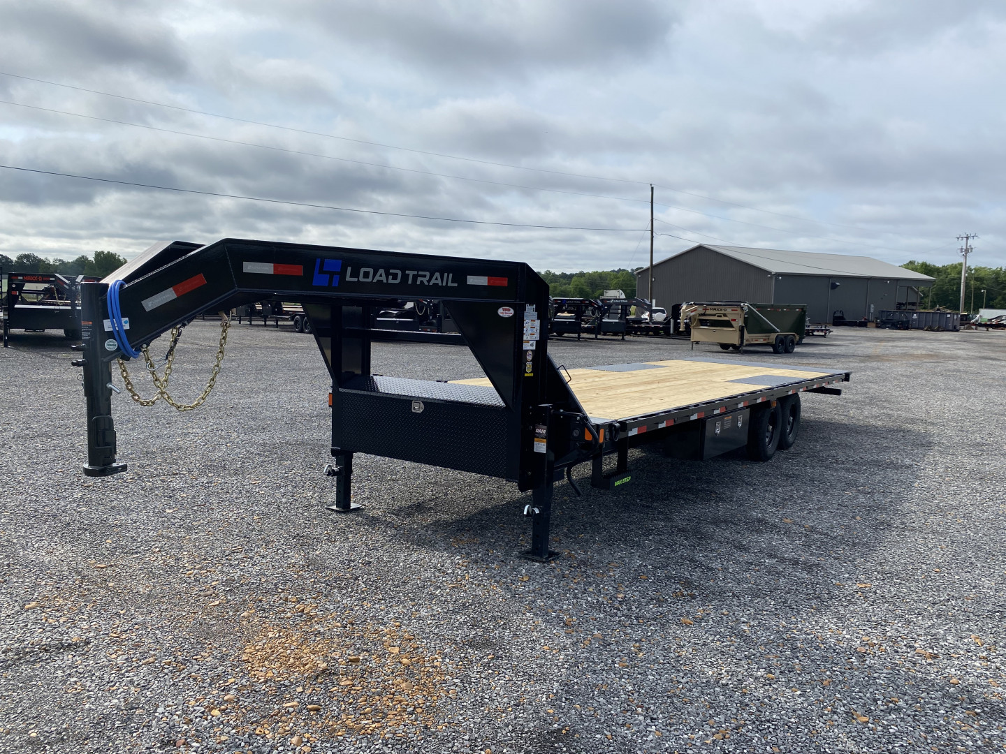 New 2025 Load Trail 102" x 28' 14k Gooseneck Deckover Tilt Trailer