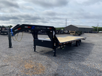 New 2025 Load Trail 102" x 28' 14k Gooseneck Deckover Tilt Trailer