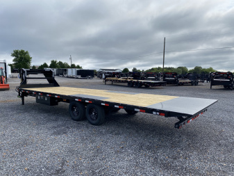 New 2025 Load Trail 102" x 28' 14k Gooseneck Deckover Tilt Trailer