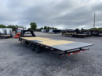 New 2025 Load Trail 102" x 28' 14k Gooseneck Deckover Tilt Trailer