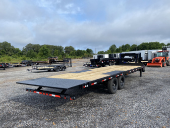 New 2025 Load Trail 102" x 28' 14k Gooseneck Deckover Tilt Trailer