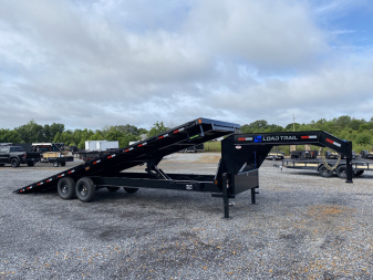 New 2025 Load Trail 102" x 28' 14k Gooseneck Deckover Tilt Trailer