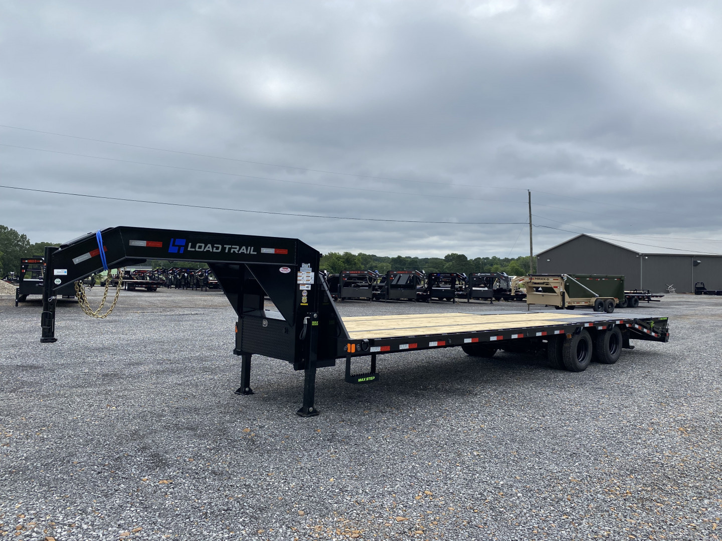 New 2025 Load Trail Gooseneck Flatbed Trailer | 102" x 30' 24K GVWR