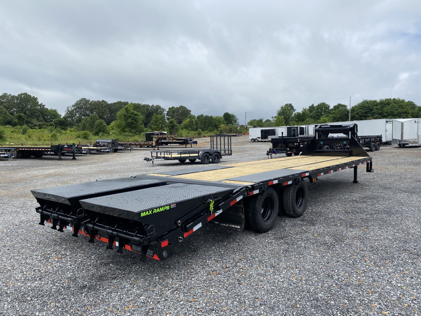 New 2025 Load Trail Gooseneck Flatbed Trailer | 102" x 30' 24K GVWR
