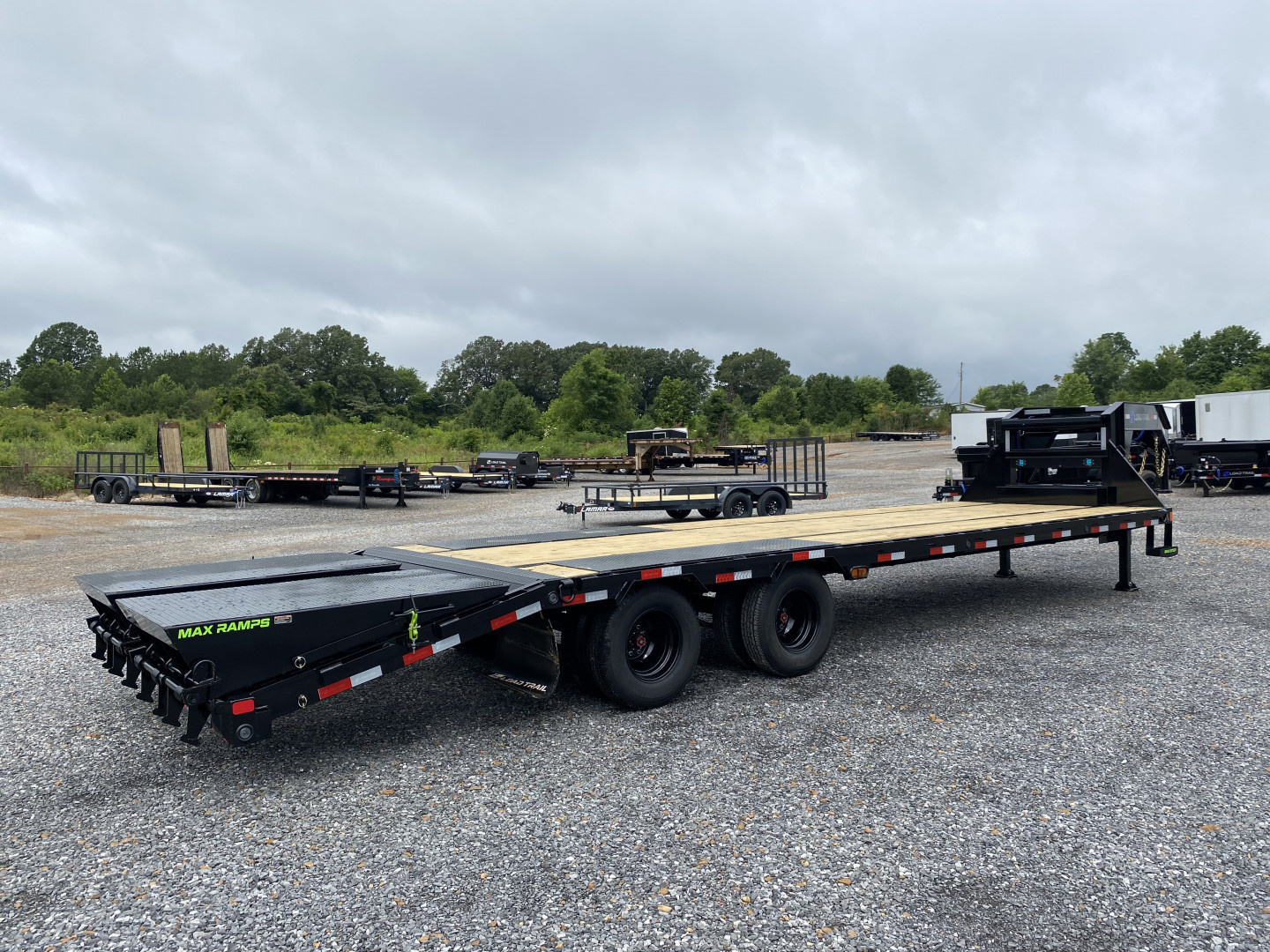 New 2025 Load Trail Gooseneck Flatbed Trailer | 102" x 30' 24K GVWR
