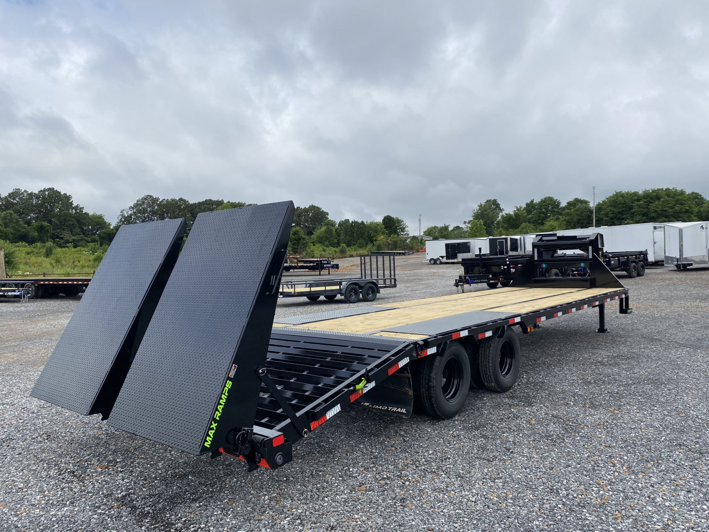 New 2025 Load Trail Gooseneck Flatbed Trailer | 102" x 30' 24K GVWR