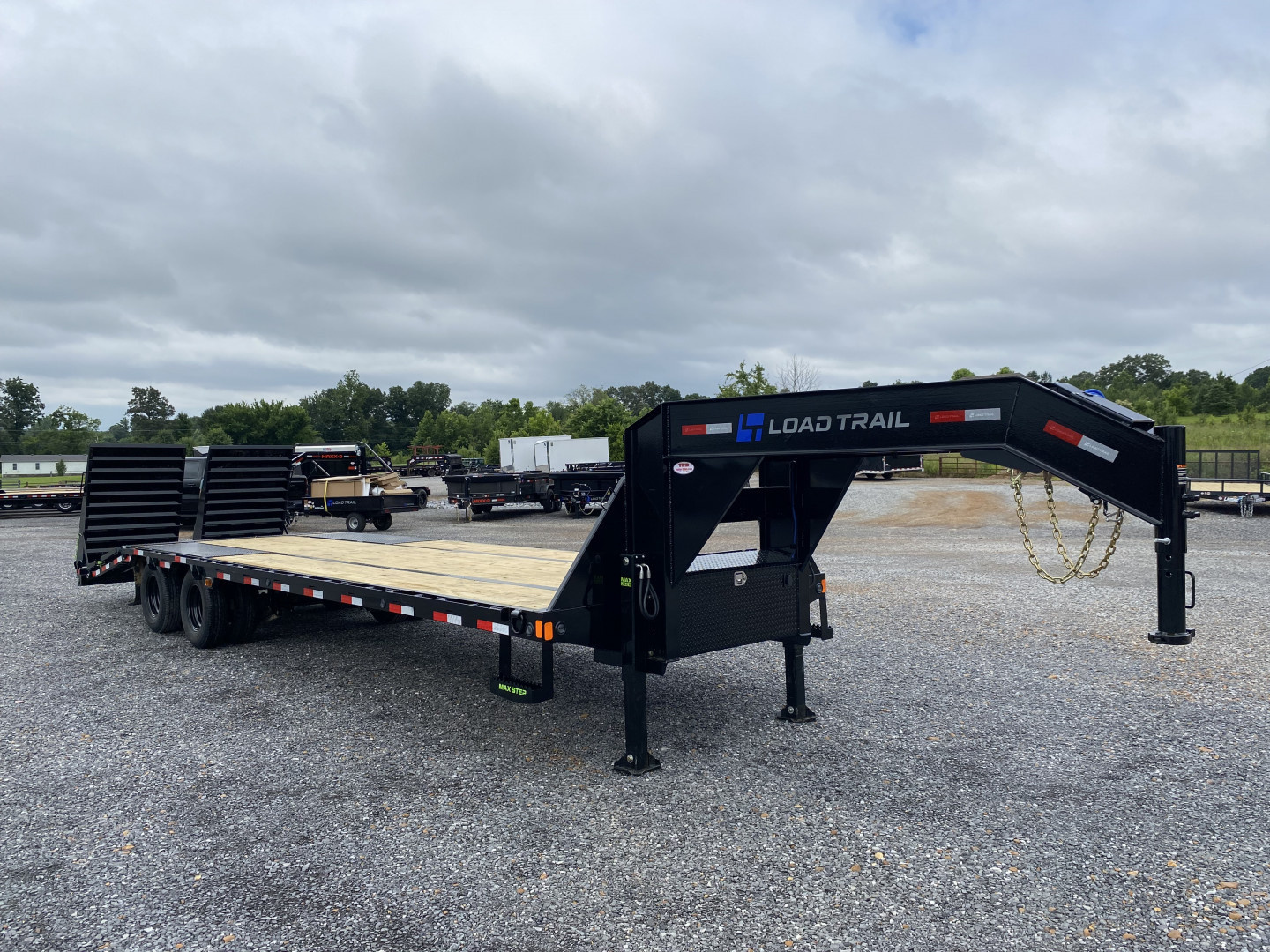 New 2025 Load Trail Gooseneck Flatbed Trailer | 102" x 30' 24K GVWR