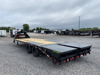 New 2025 Load Trail Gooseneck Flatbed Trailer | 102" x 30' 24K GVWR