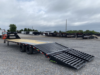 New 2025 Load Trail Gooseneck Flatbed Trailer | 102" x 30' 24K GVWR