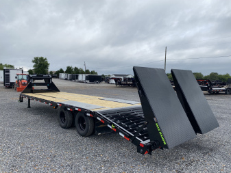 New 2025 Load Trail Gooseneck Flatbed Trailer | 102" x 30' 24K GVWR
