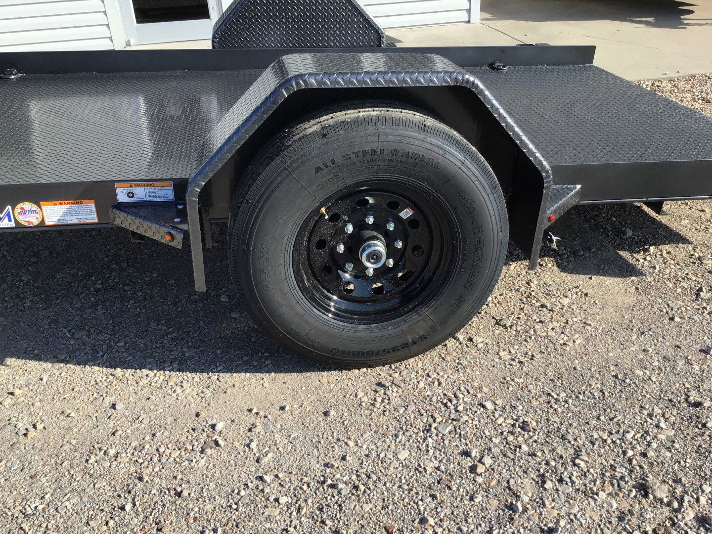 New 2025 Diamond C 77"x12' BP Single Axle Hydraulically Dampened Tilt - DSA107