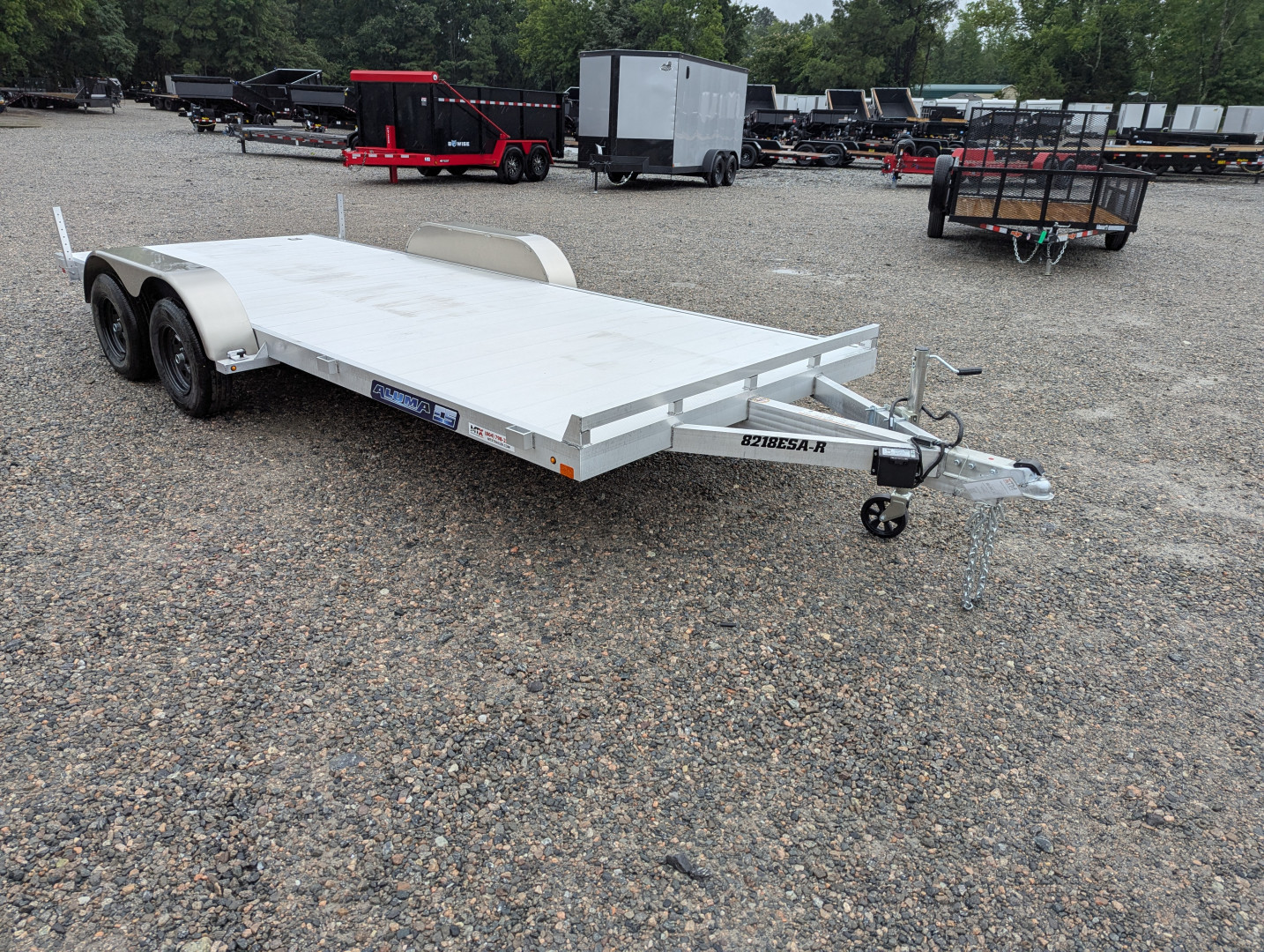 New 2026 Aluma 8218ESA Car / Racing Trailer