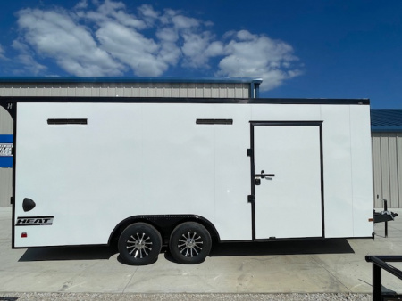 New 2026 HAULMARK HEAT 8'6  X 20' HEAT TANDEM (2) 5200lb AXLE ENCLOSED RACE CAR HAULER