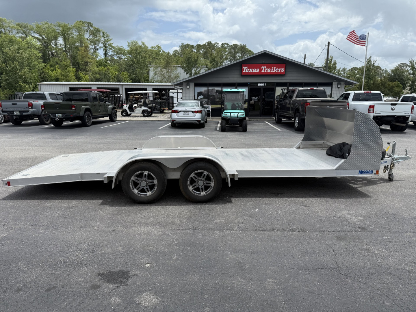 Used 2022 Mission MOCH 8 X 20 Car Hauler