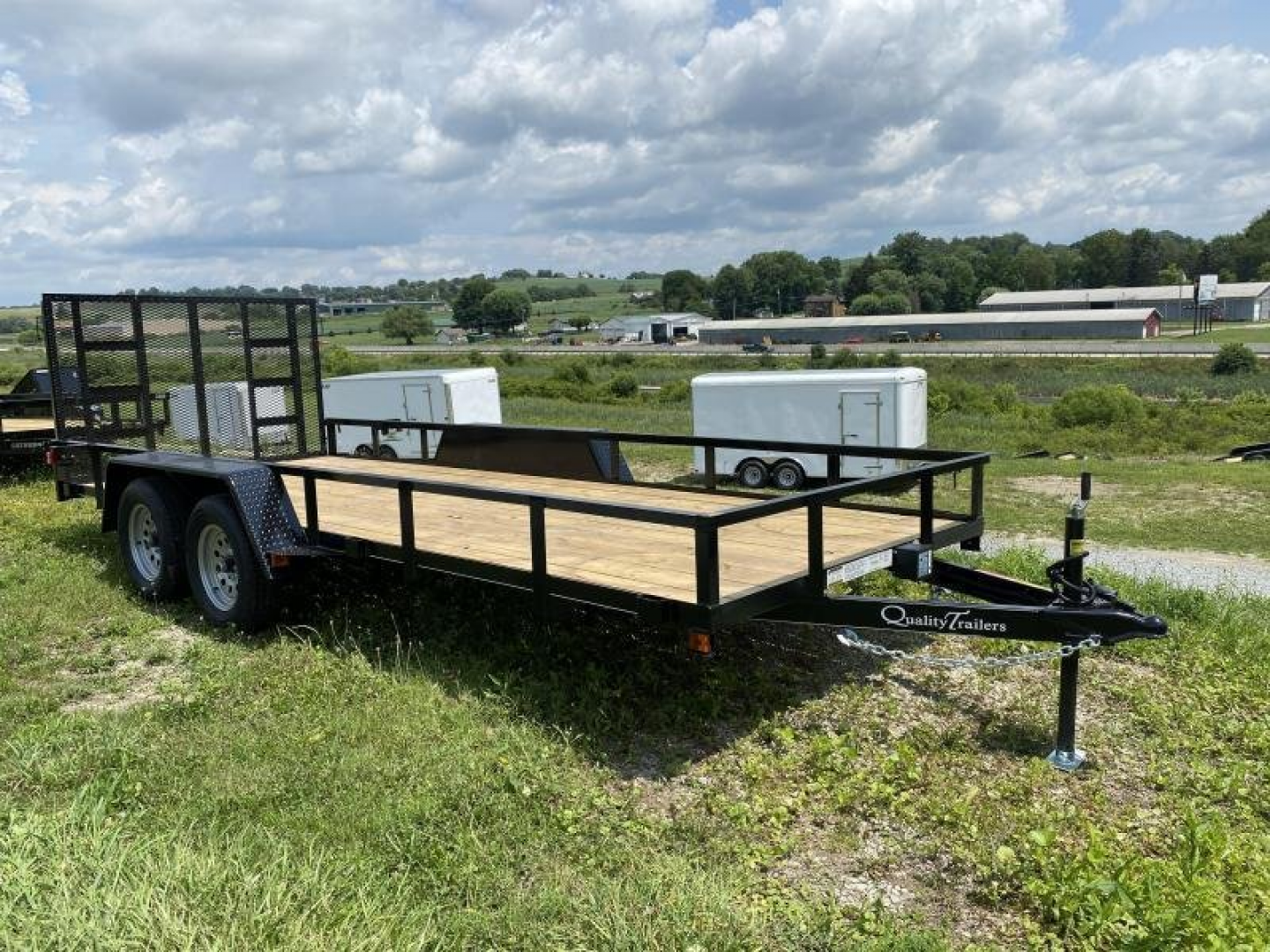 New 2026 Quality 6x18 Econo Utility Trailer w/ No Dove