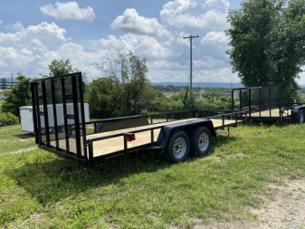New 2026 Quality 6x18 Econo Utility Trailer w/ No Dove
