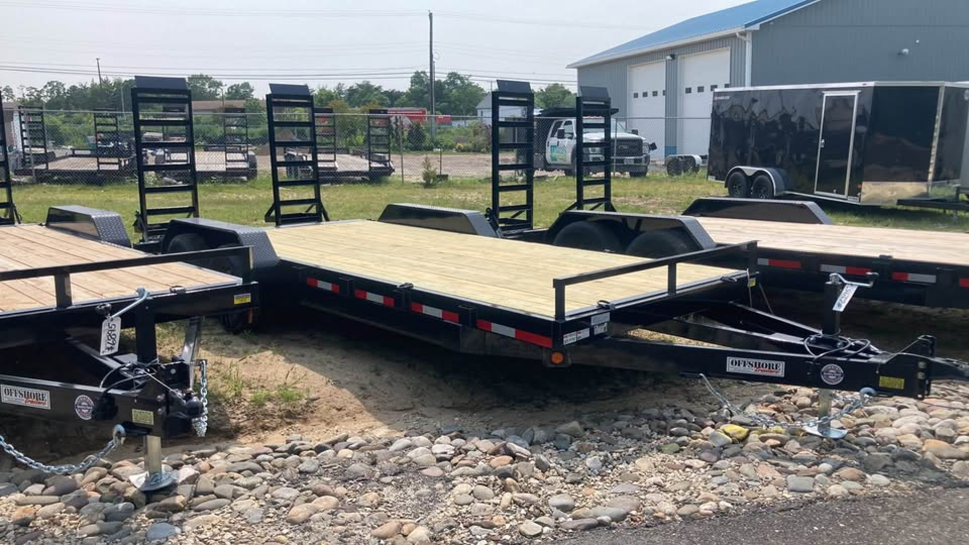 New 2026 Quality Steel and Aluminum 18' 10k gvwr Equipment Trailer