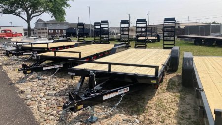 New 2026 Quality Steel and Aluminum 20' 10k gvwr Equipment Trailer