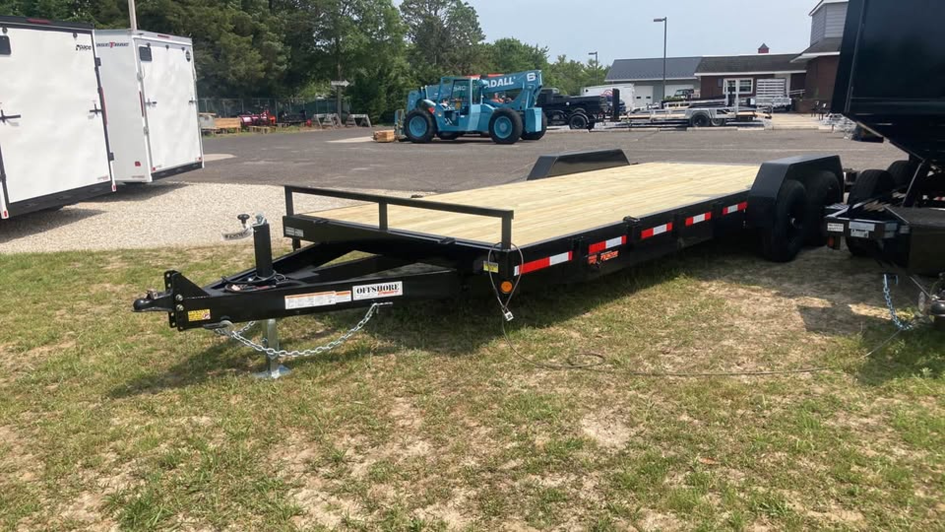 New 2026 Quality Steel and Aluminum 20' 10k gvwr Equipment Trailer