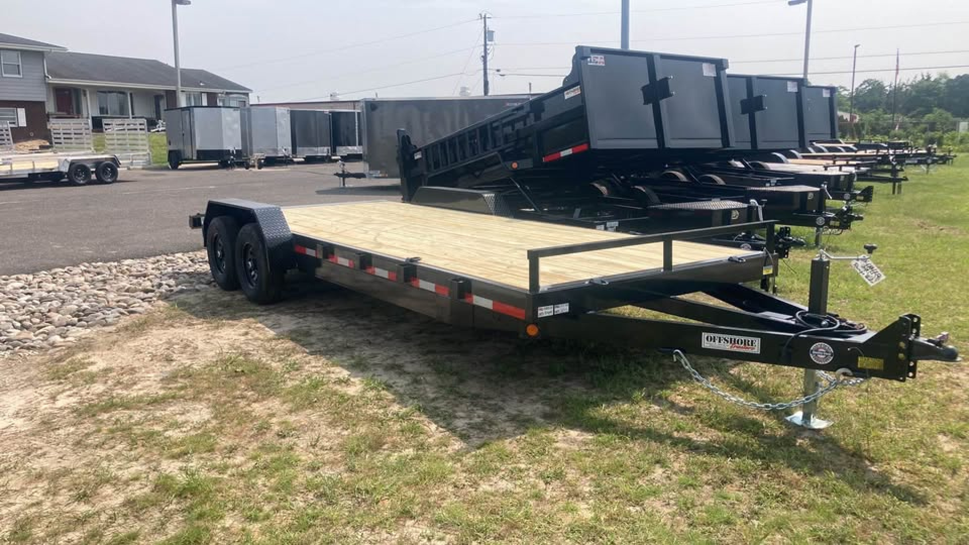 New 2026 Quality Steel and Aluminum 20' 10k gvwr Equipment Trailer