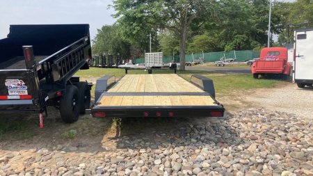 New 2026 Quality Steel and Aluminum 20' 10k gvwr Equipment Trailer