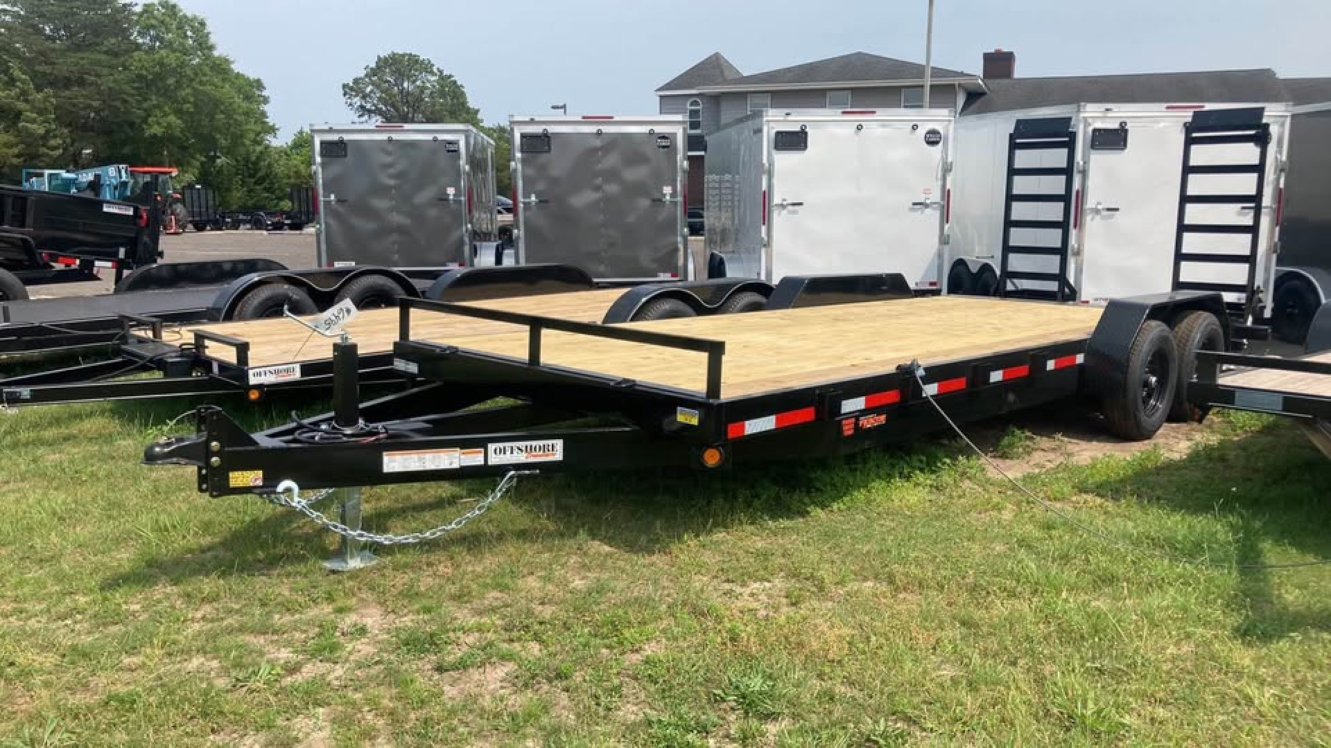 New 2026 Quality Steel and Aluminum 20' 10k gvwr Equipment Trailer