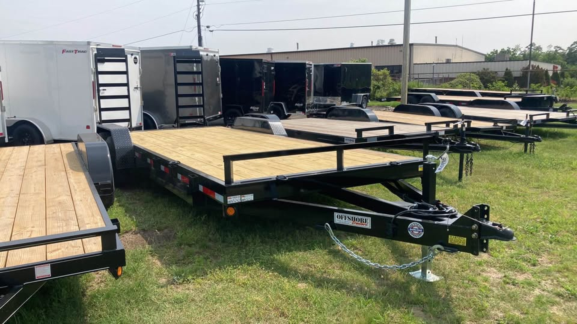 New 2026 Quality Steel and Aluminum 20' 10k gvwr Equipment Trailer