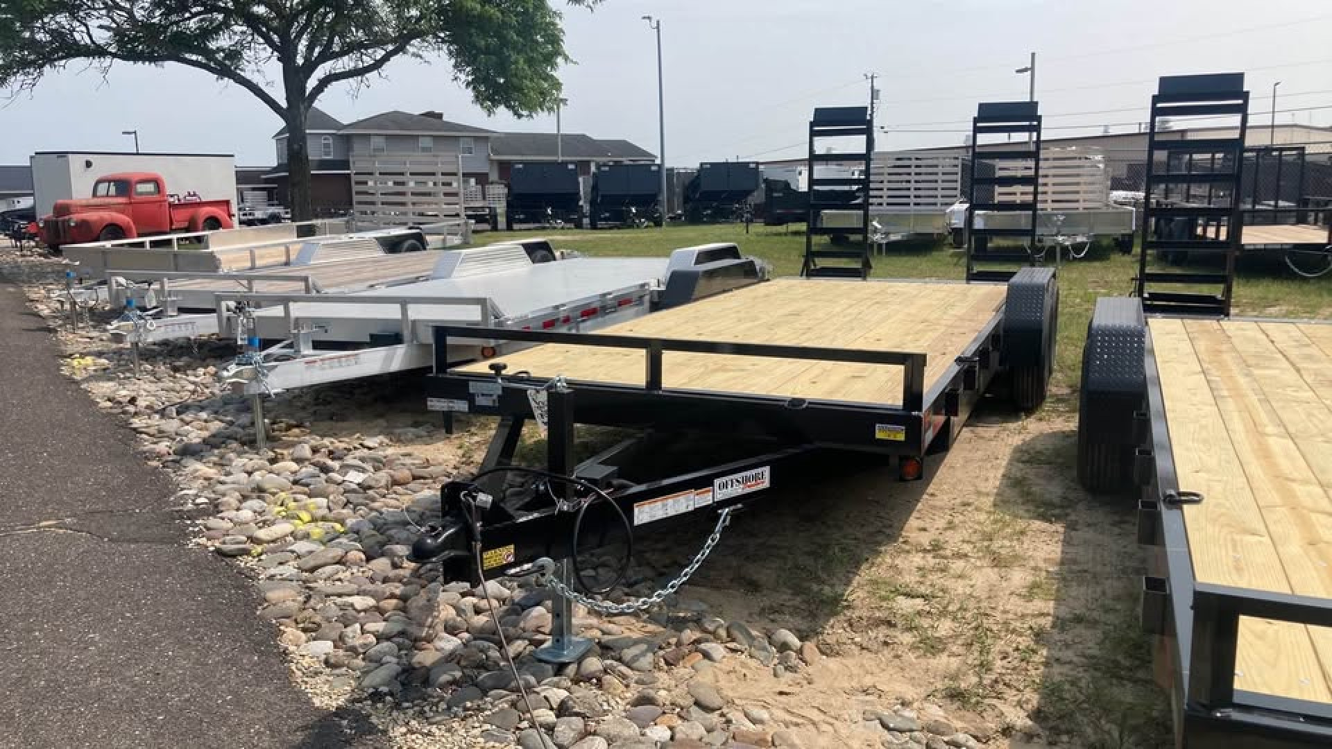 New 2026 Quality Steel and Aluminum 20' 14k gvwr Equipment Trailer