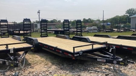 New 2026 Quality Steel and Aluminum 20' 14k gvwr Equipment Trailer