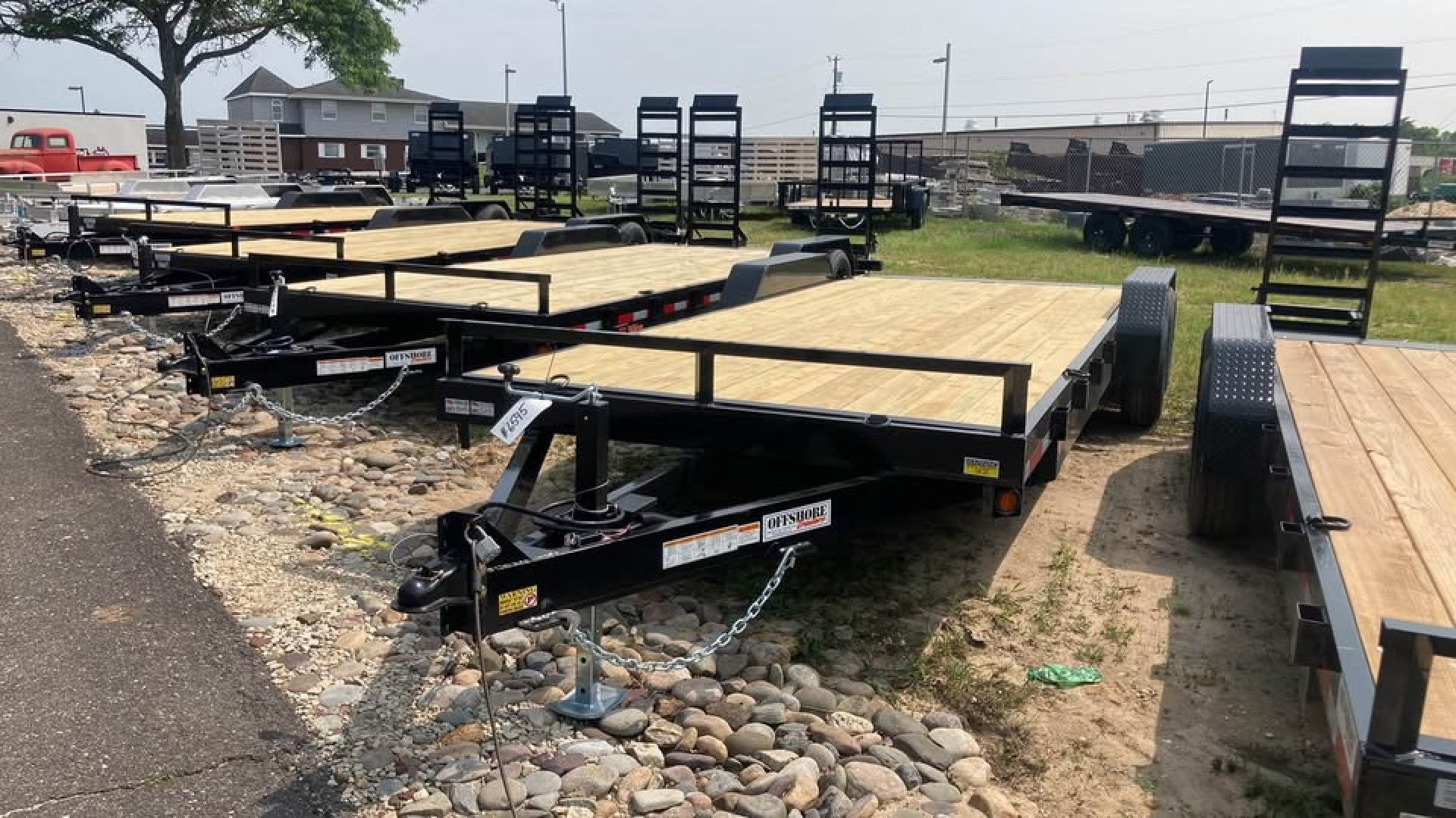 New 2026 Quality Steel and Aluminum 20' 10k gvwr Equipment Trailer