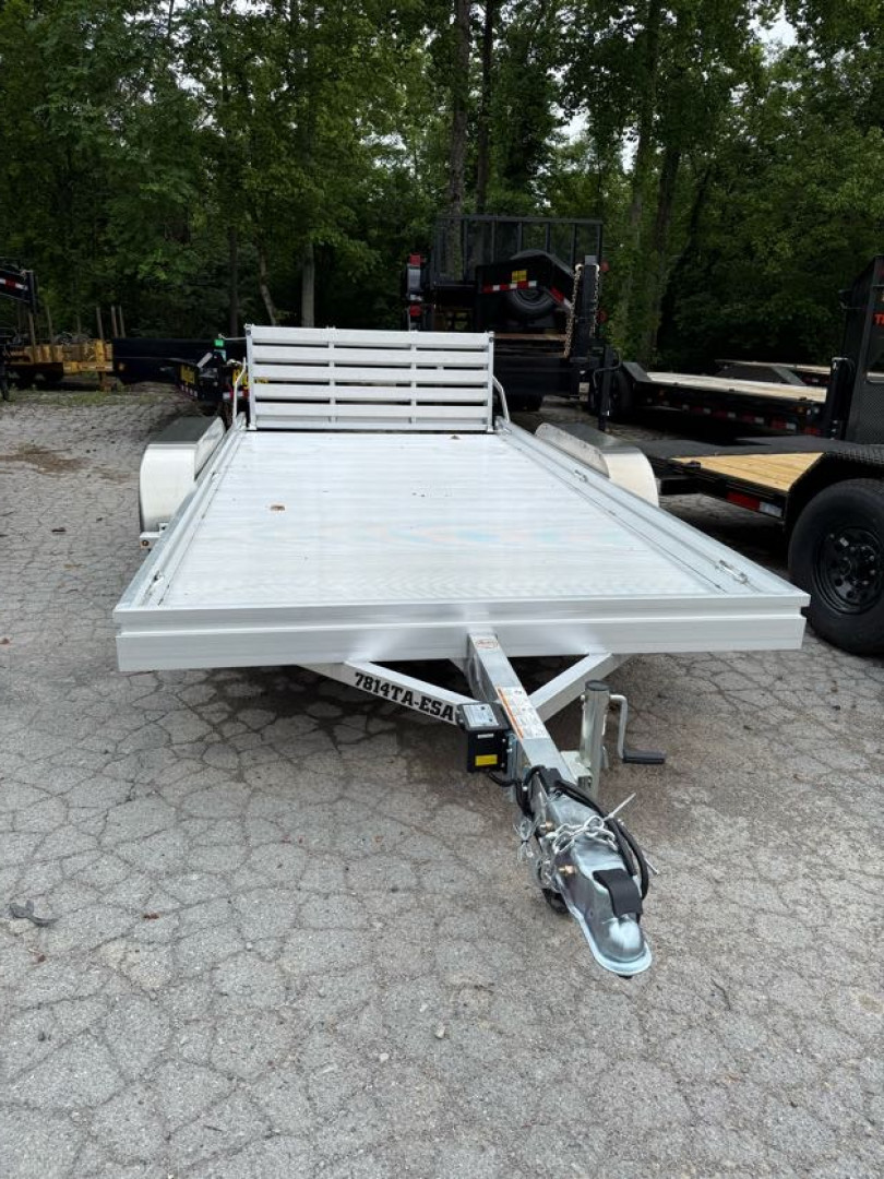 New 2025 Aluma 7814ESA-TA-EL-BT Utility Trailer
