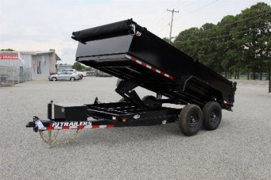 New 2026 PJ Trailers D7 7x14 Dump 14K Dump Trailer