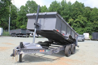 New 2026 RawMaxx 7x14 14K Dump Trailer
