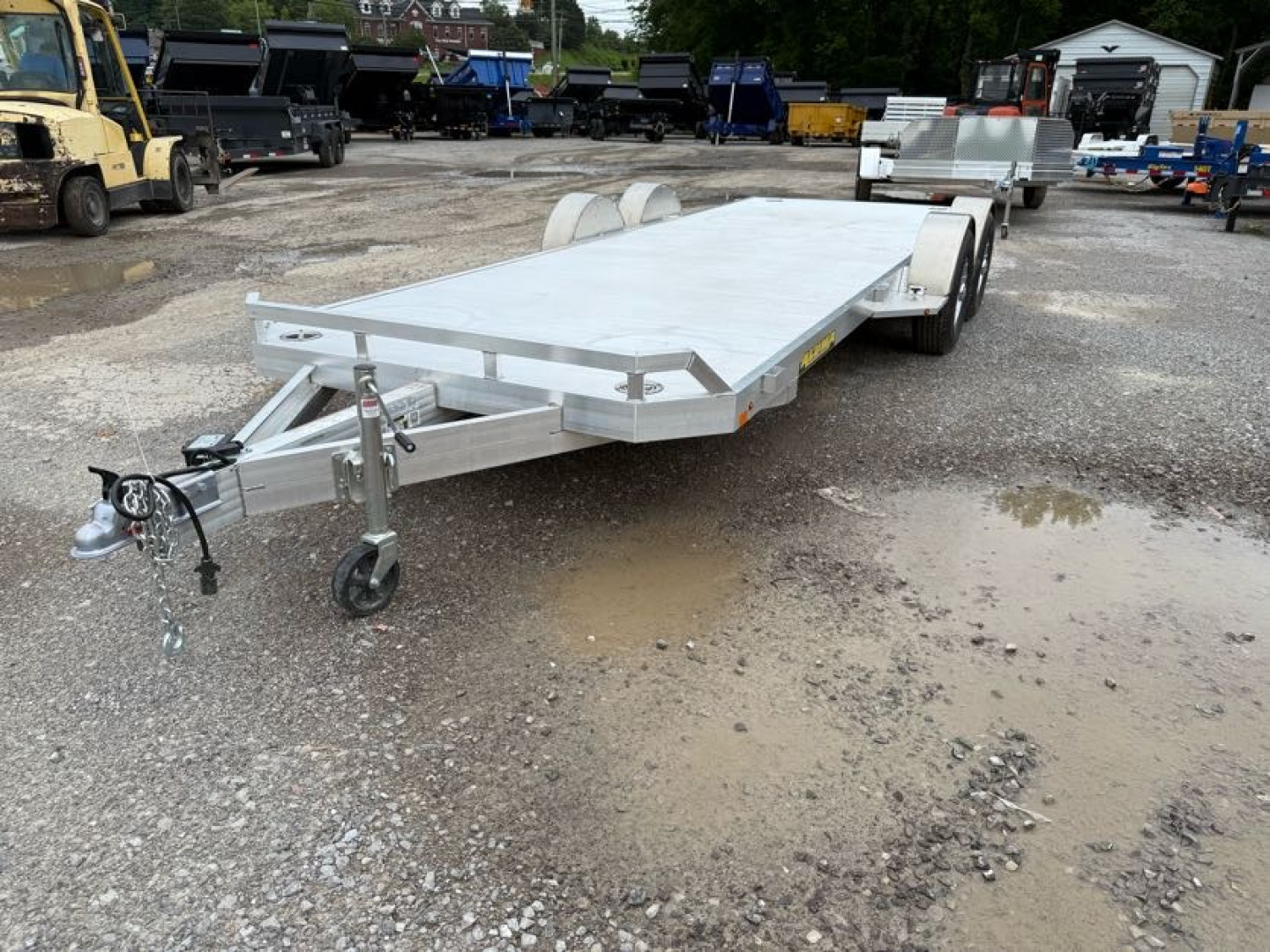 New 2025 Aluma 8220H-TA-EL-R-RTD Utility Trailer