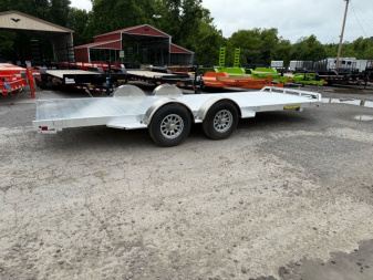 New 2025 Aluma 8220H-TA-EL-R-RTD Utility Trailer