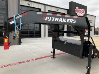 New 2026 PJ 102"x40' GN Low-Pro Flatbed w/ Singles - LS