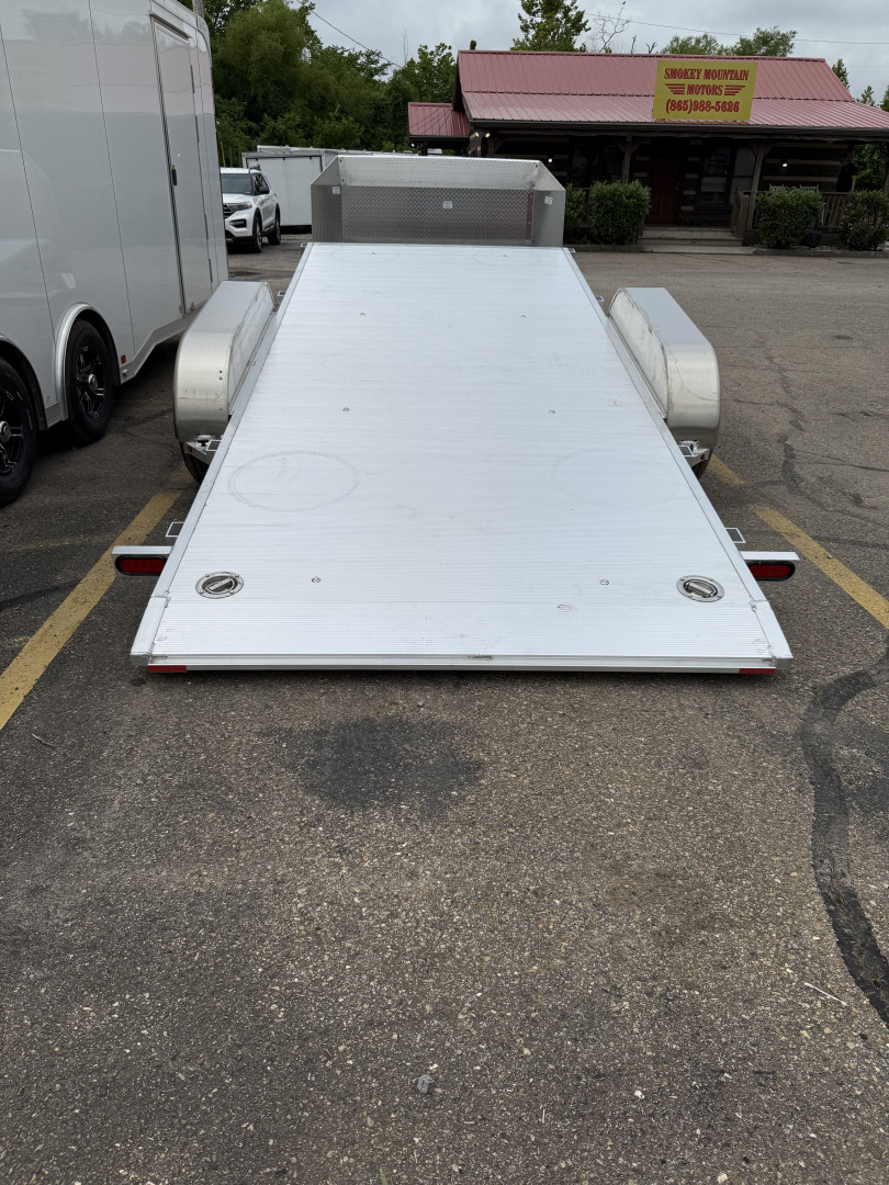 New 2025 Aluma 8216H-ANV-TILT-TA-EL Utility Trailer