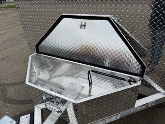 New 2025 Aluma 8216H-ANV-TILT-TA-EL Utility Trailer