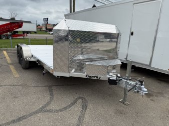 New 2025 Aluma 8216H-ANV-TILT-TA-EL Utility Trailer